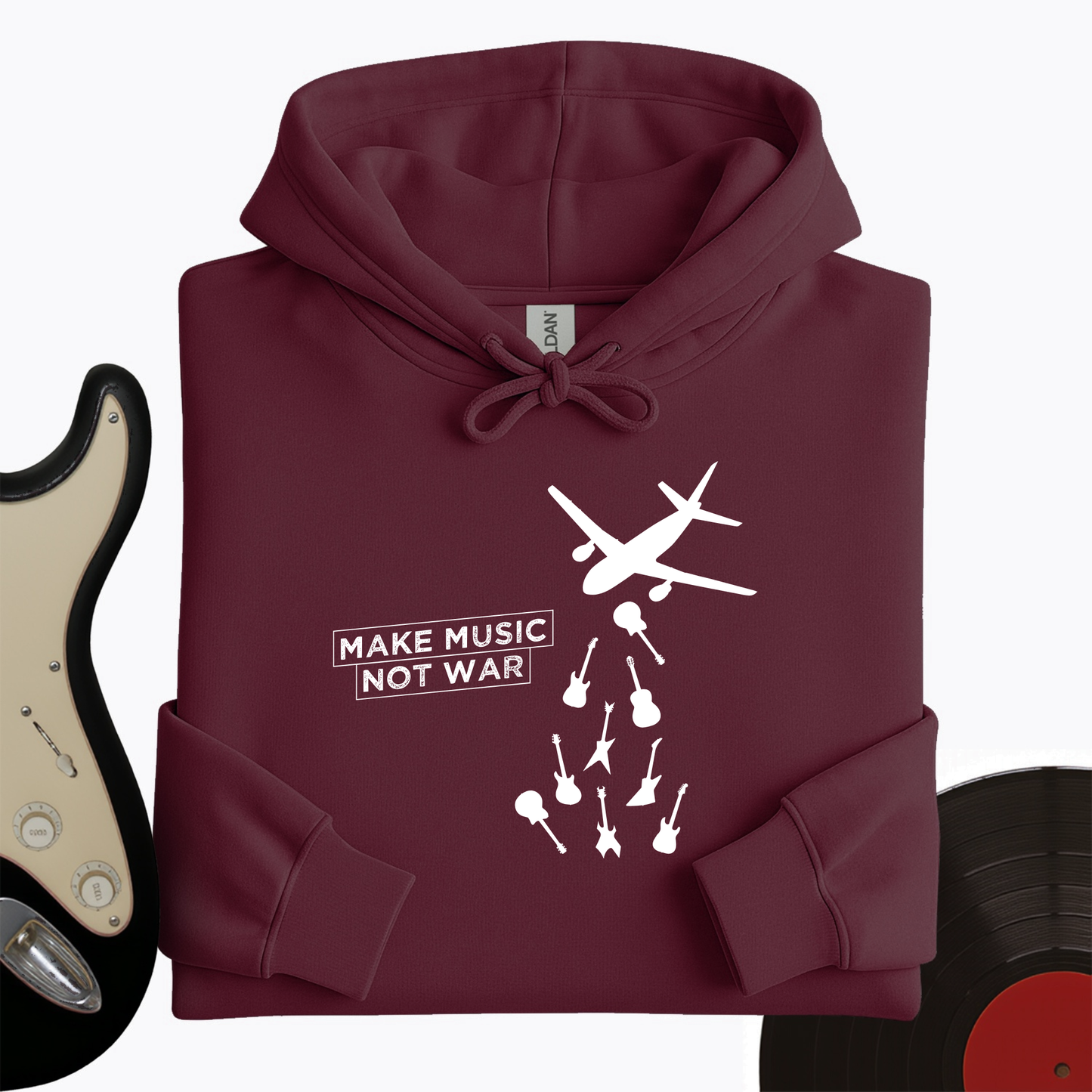 Falling Guitars Hoodie