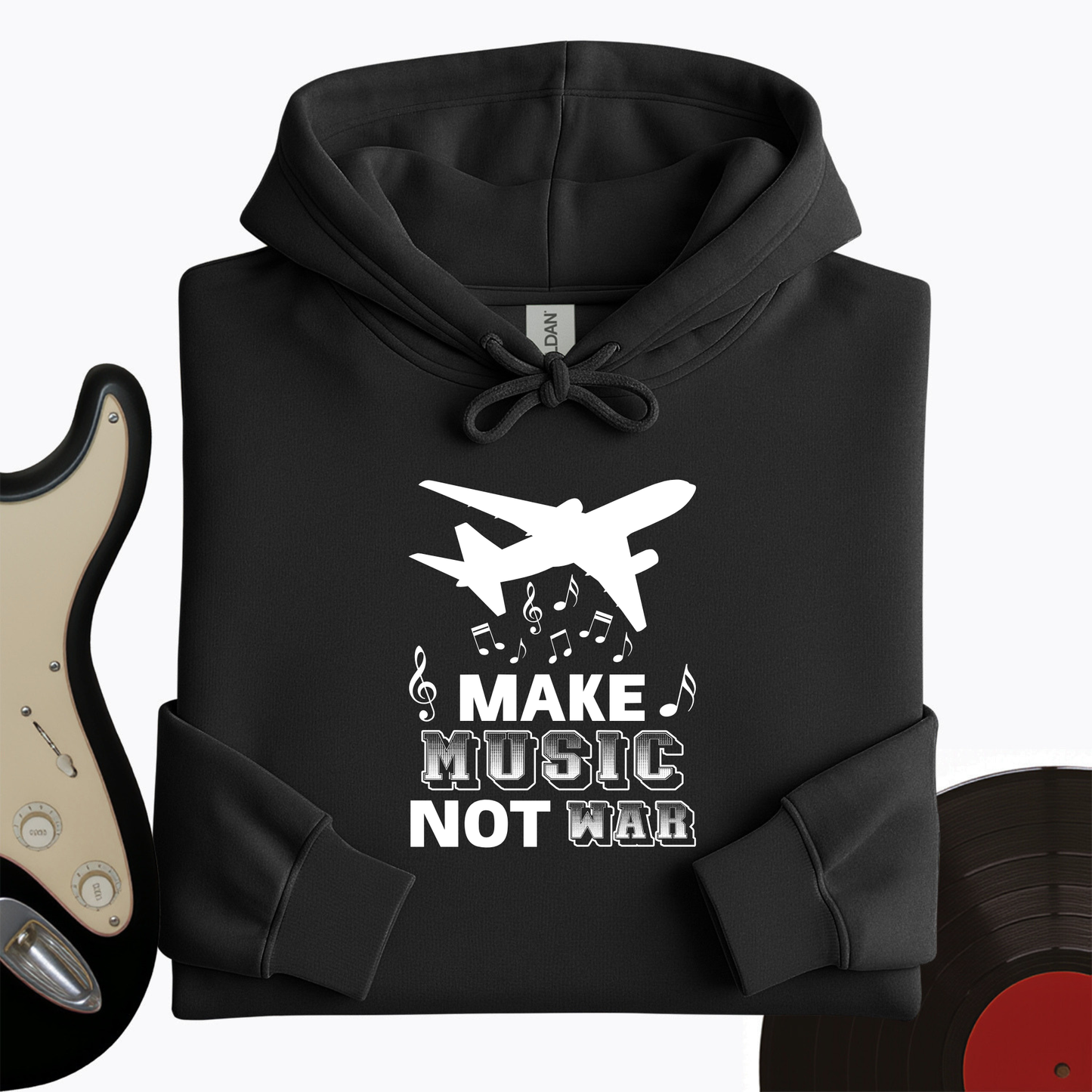 Falling Music Notes Hoodie