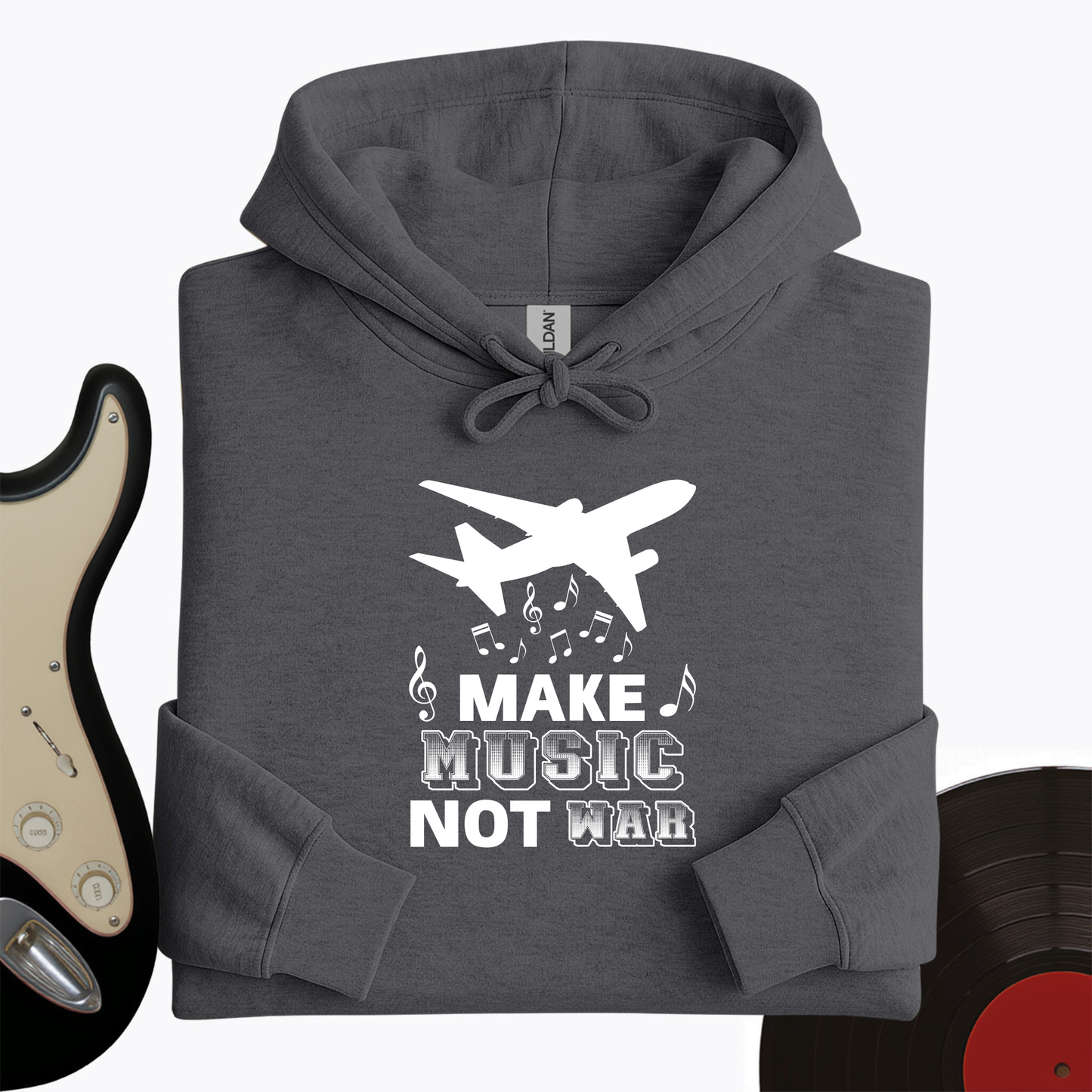 Falling Music Notes Hoodie