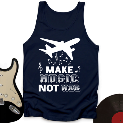 Falling Music Notes Tank Top