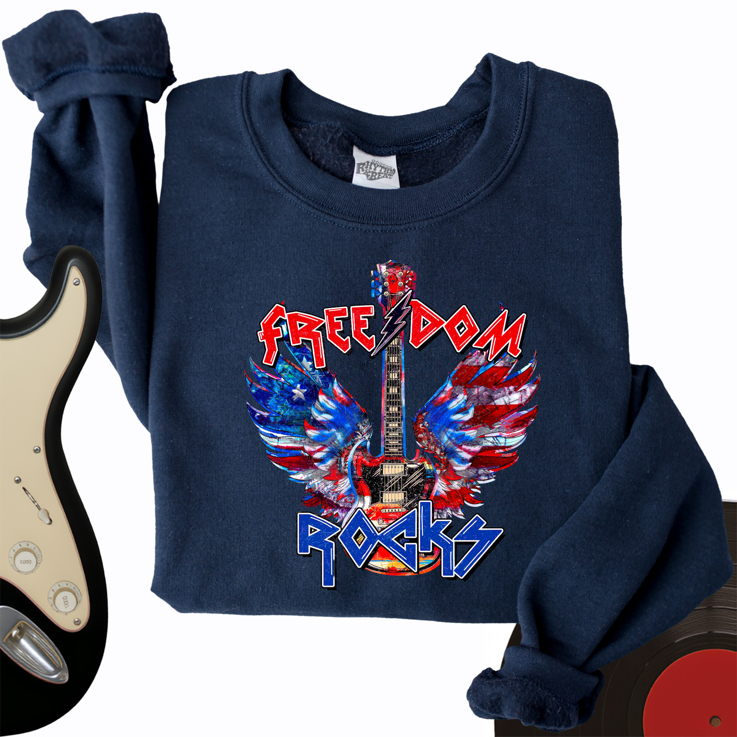 Freedom Rocks Crewneck