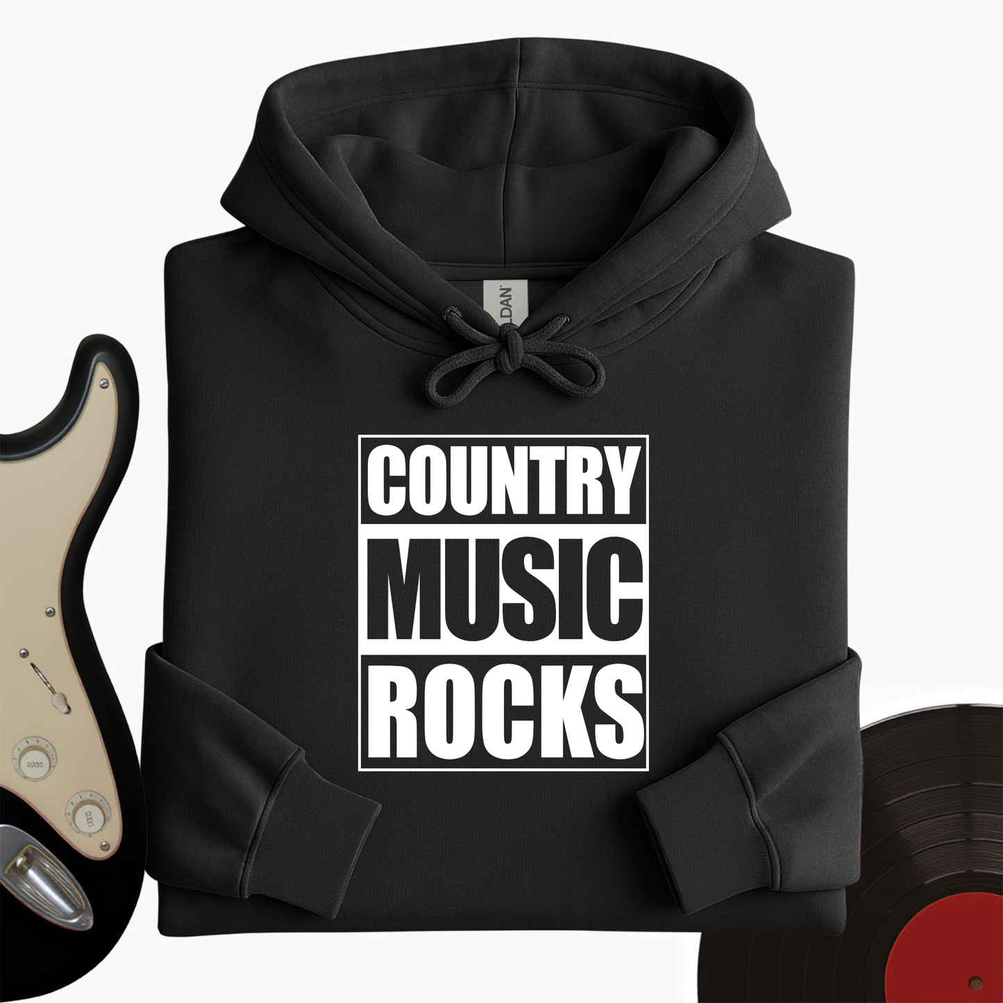 Country Music Rocks Hoodie