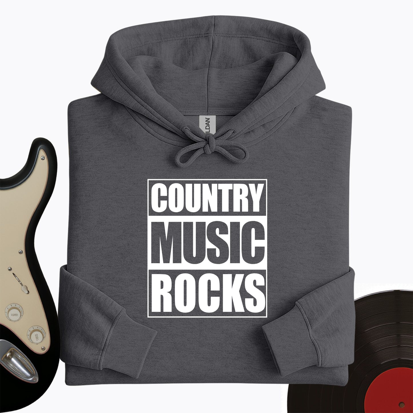 Country Music Rocks Hoodie