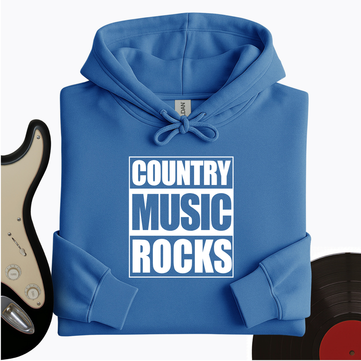 Country Music Rocks Hoodie