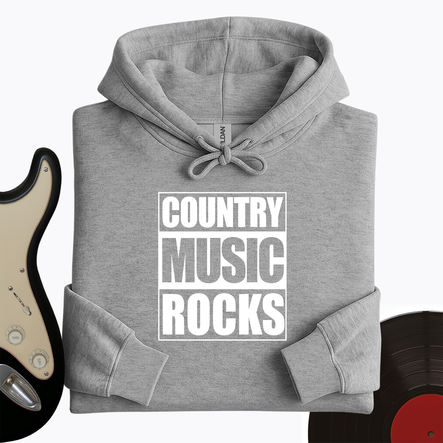 Country Music Rocks Hoodie