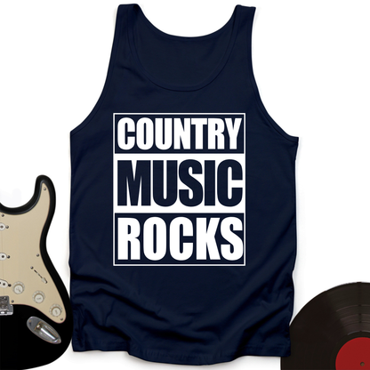 Country Music Rocks Tank Top