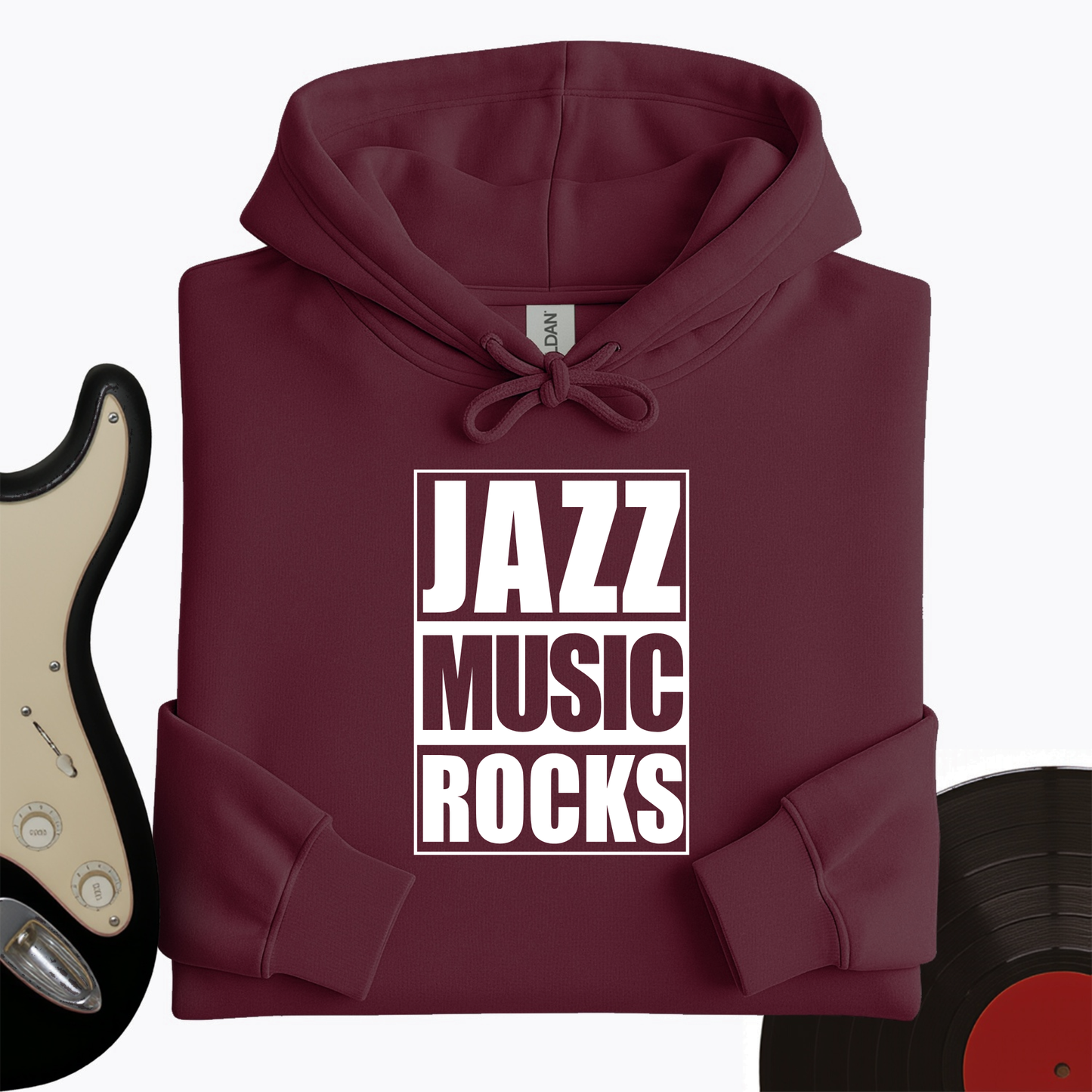 Jazz Music Rocks Hoodie