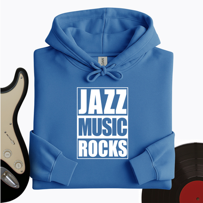 Jazz Music Rocks Hoodie