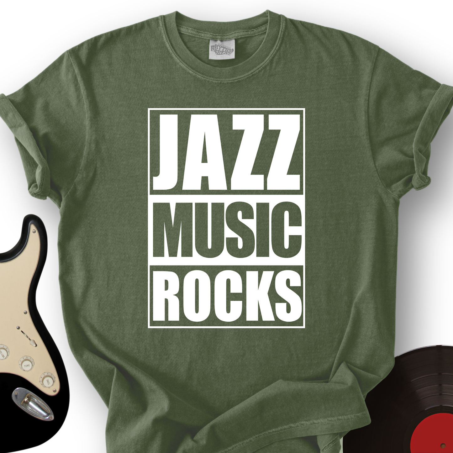 Jazz Music Rocks T-Shirt