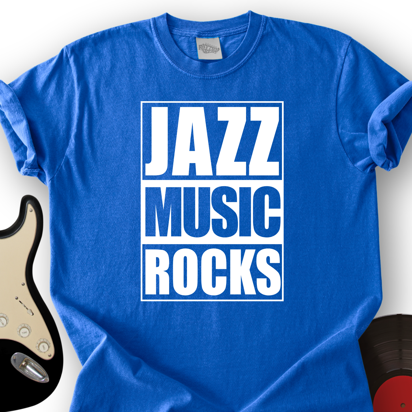 Jazz Music Rocks T-Shirt