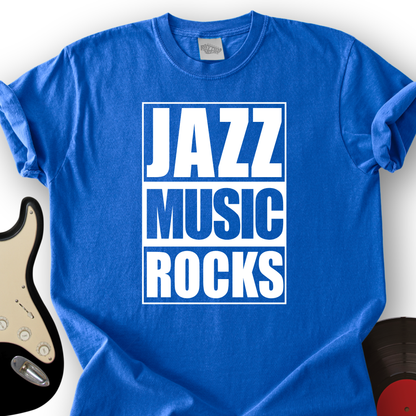 Jazz Music Rocks T-Shirt
