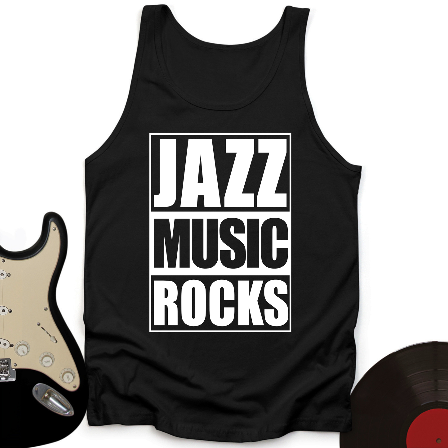 Jazz Music Rocks Tank Top