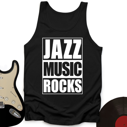 Jazz Music Rocks Tank Top