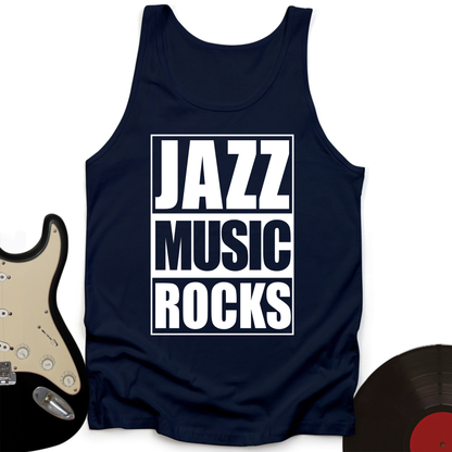 Jazz Music Rocks Tank Top