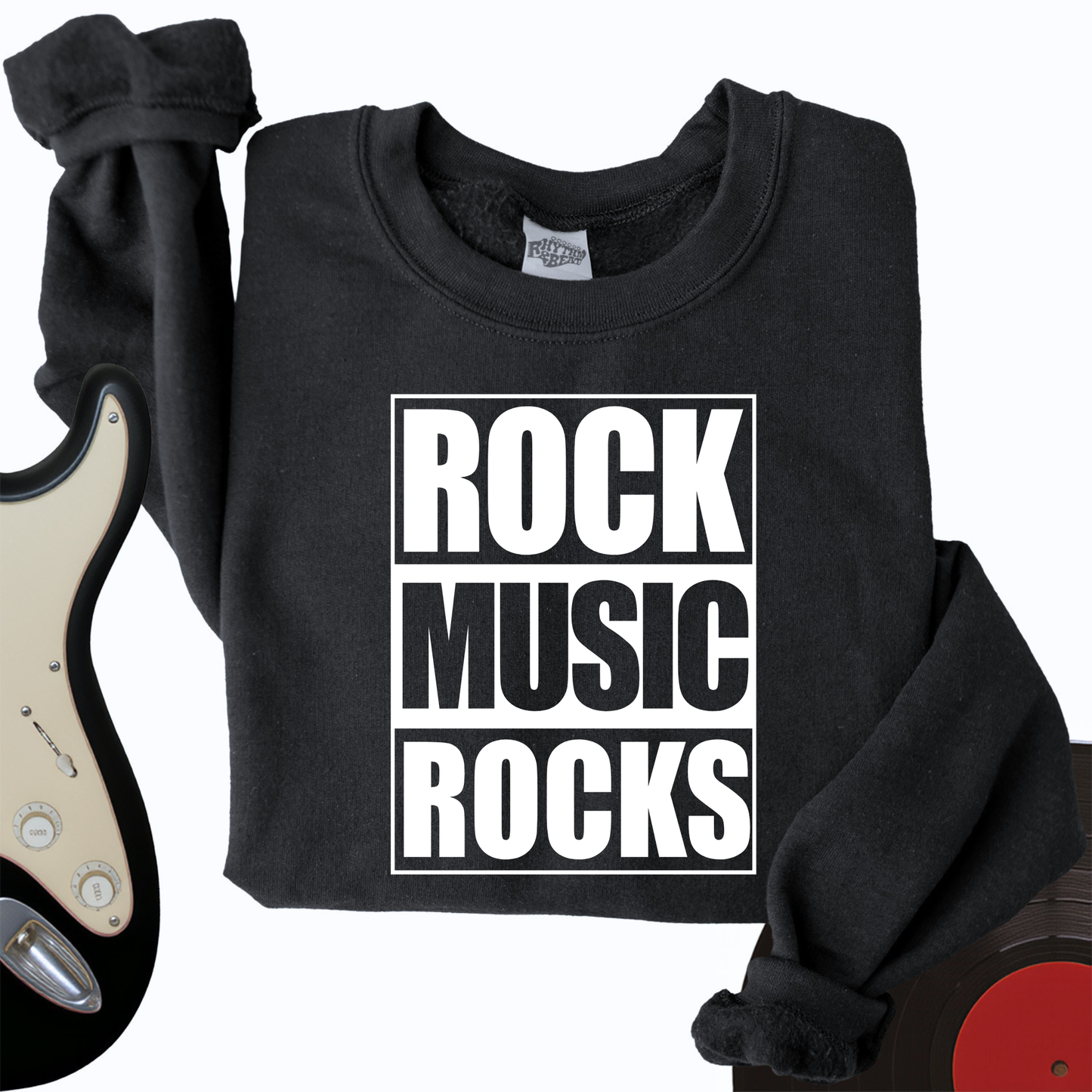 Rock Music Rocks Crewneck