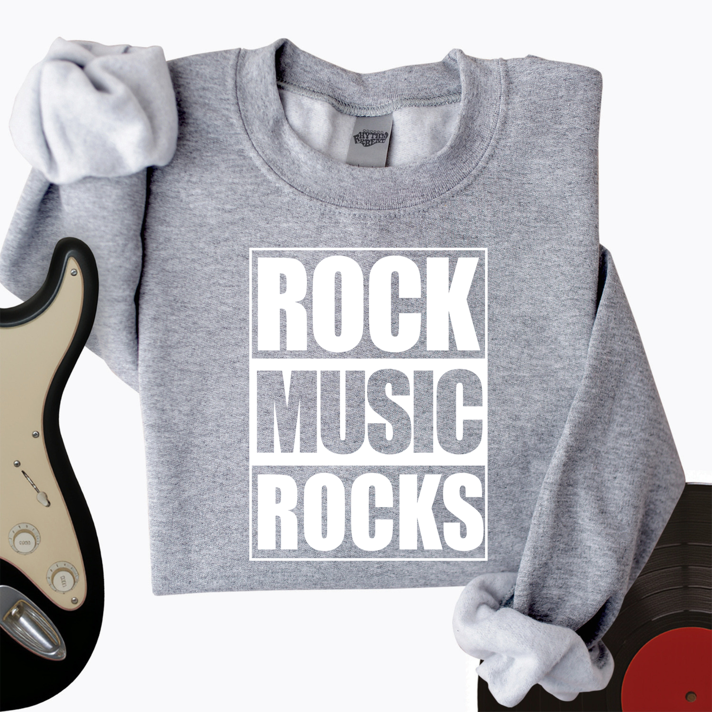 Rock Music Rocks Crewneck