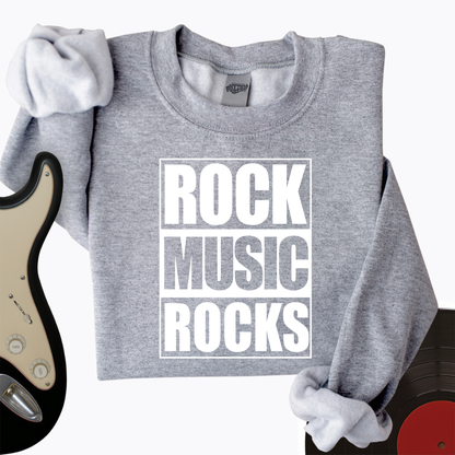 Rock Music Rocks Crewneck