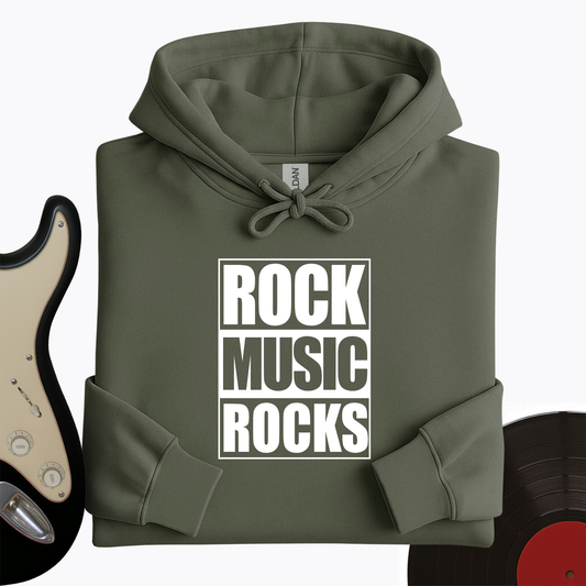 Rock Music Rocks Hoodie