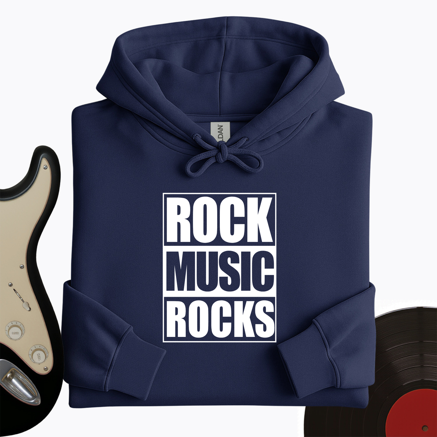 Rock Music Rocks Hoodie