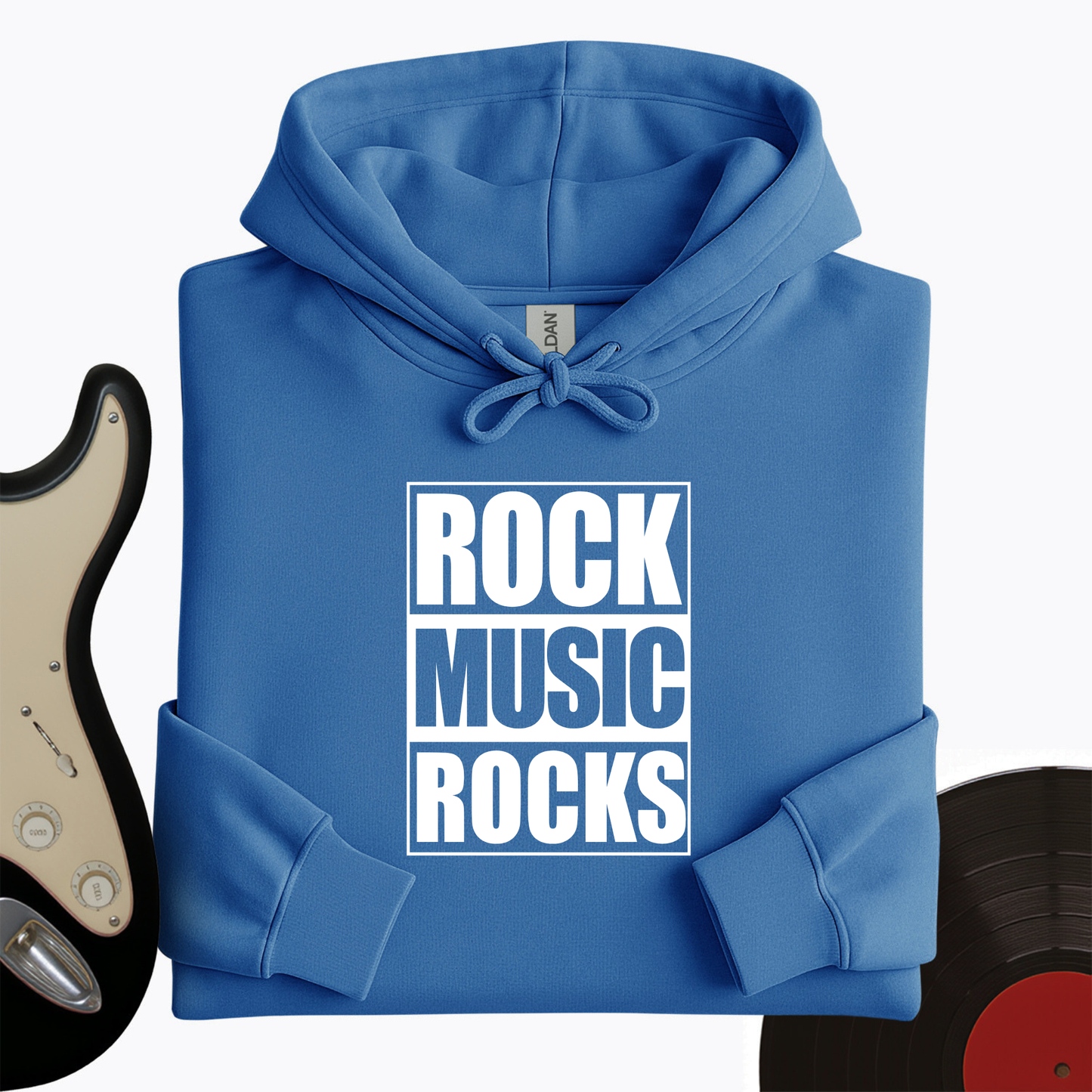 Rock Music Rocks Hoodie