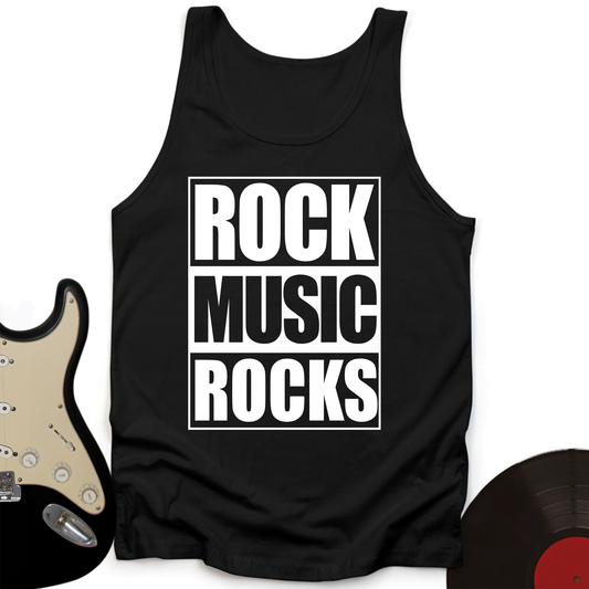 Rock Music Rocks Tank Top