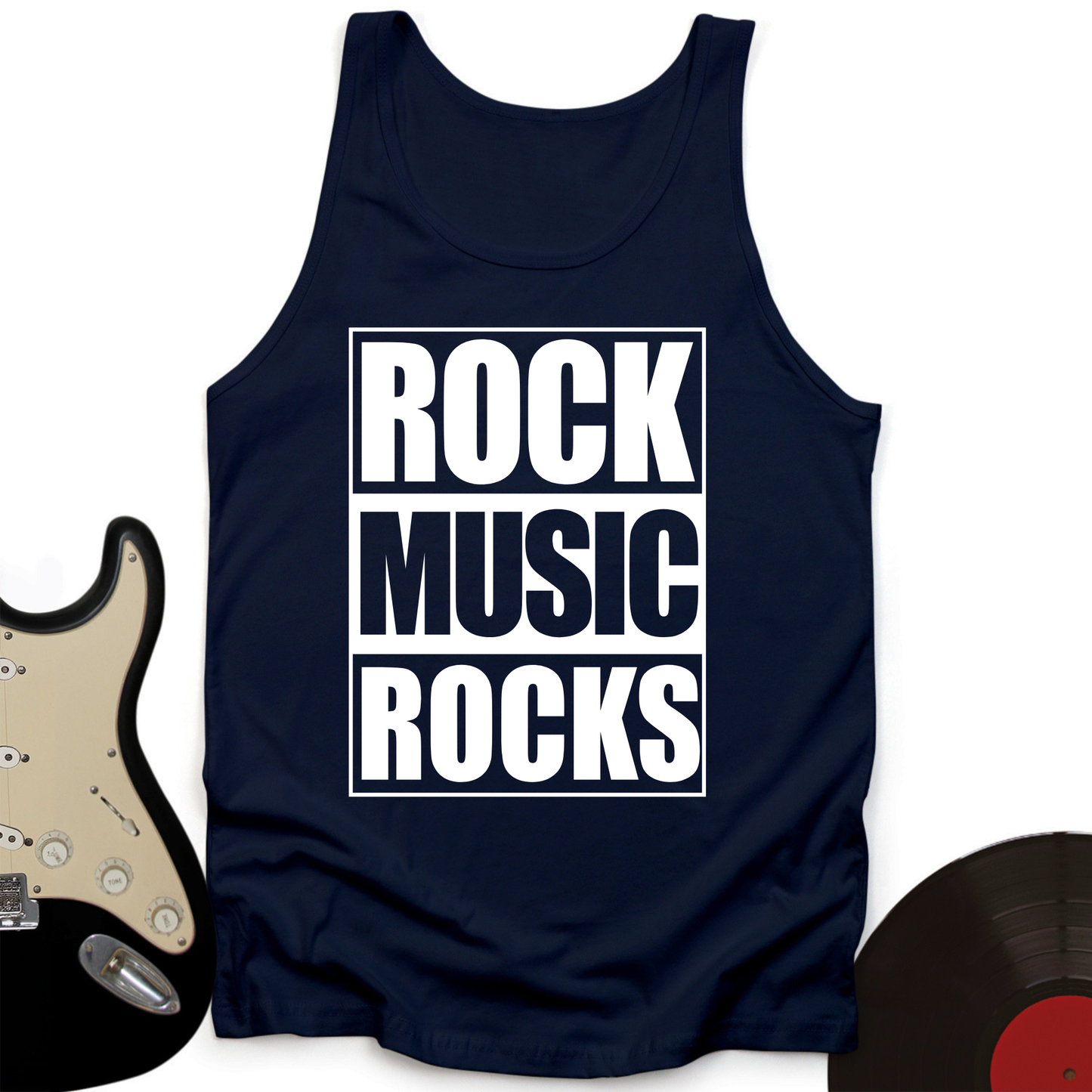 Rock Music Rocks Tank Top