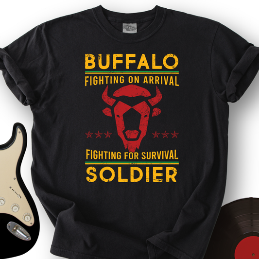 Buffalo Fighting Soldier T-Shirt