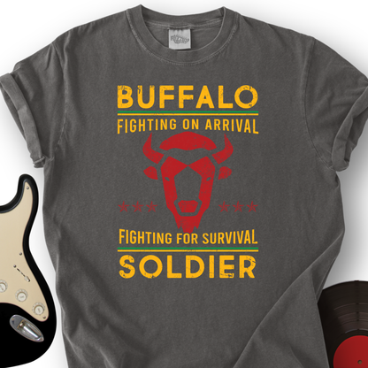 Buffalo Fighting Soldier T-Shirt