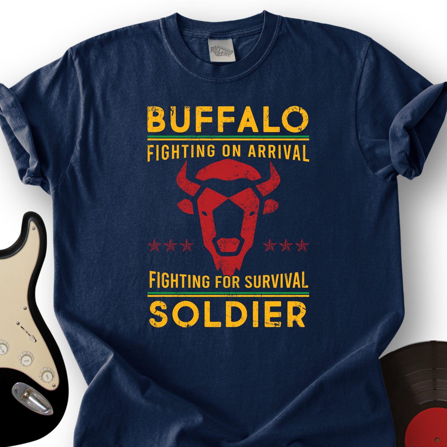 Buffalo Fighting Soldier T-Shirt