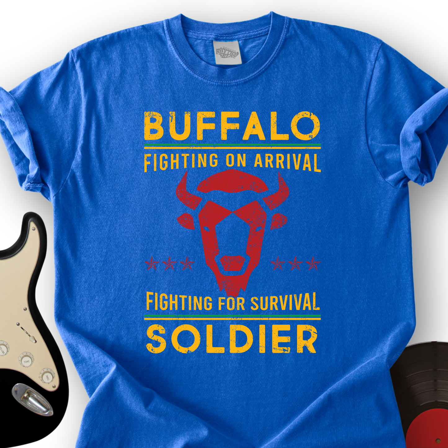 Buffalo Fighting Soldier T-Shirt