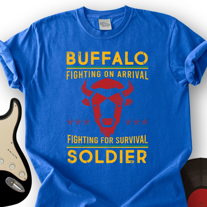 Buffalo Fighting Soldier T-Shirt