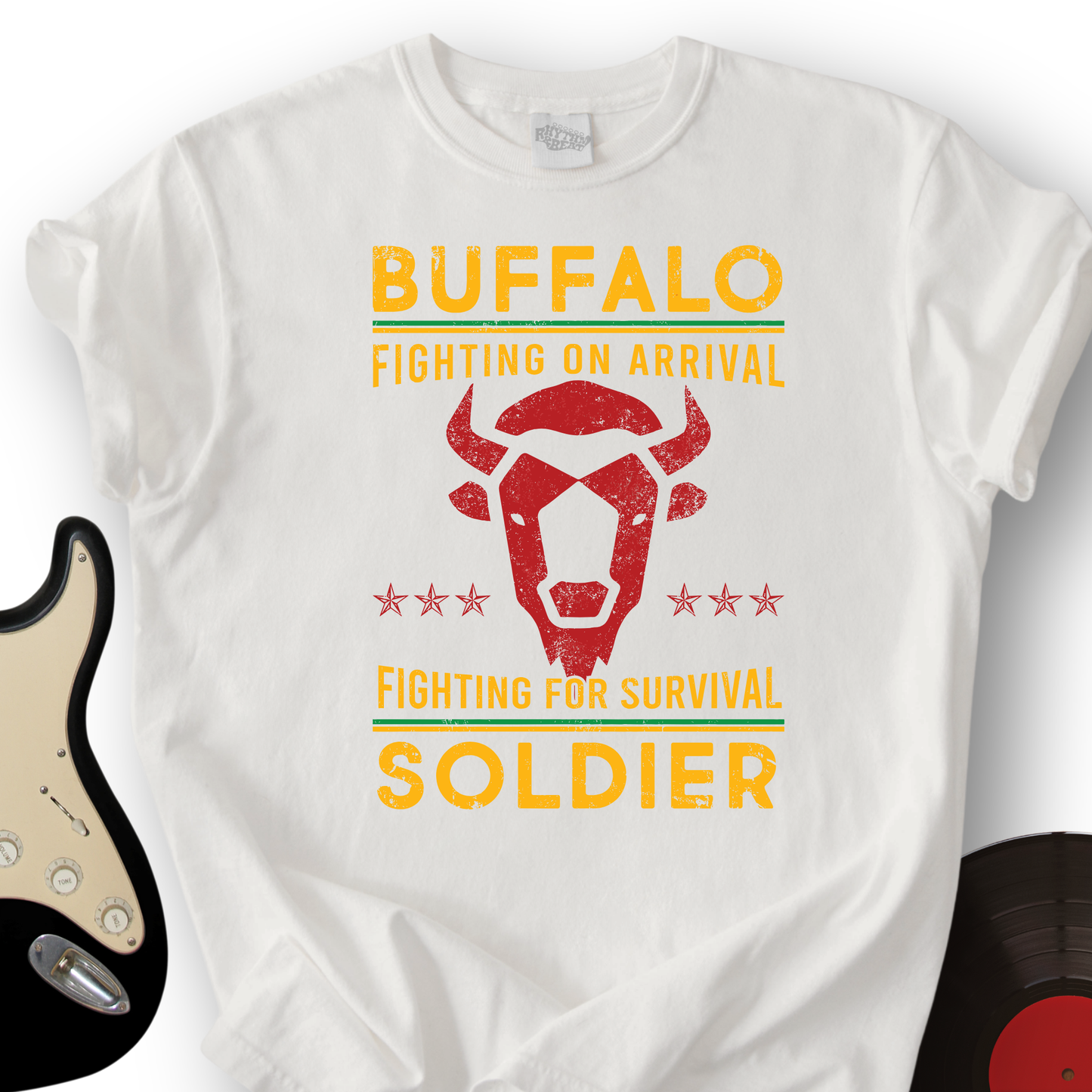 Buffalo Fighting Soldier T-Shirt