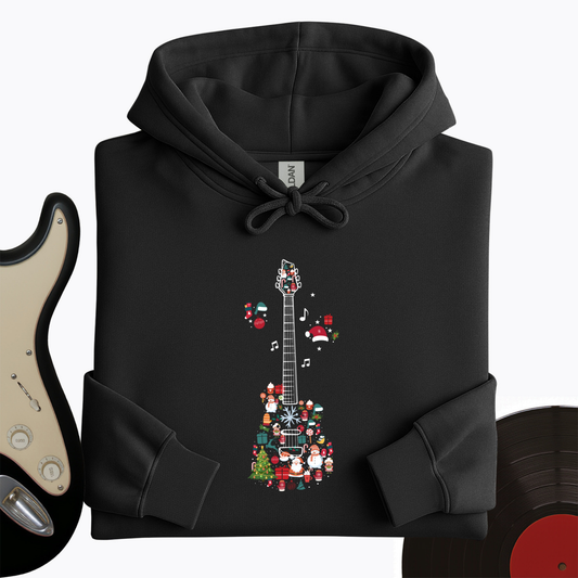 Guitar Christmas Hoodie