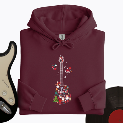 Guitar Christmas Hoodie