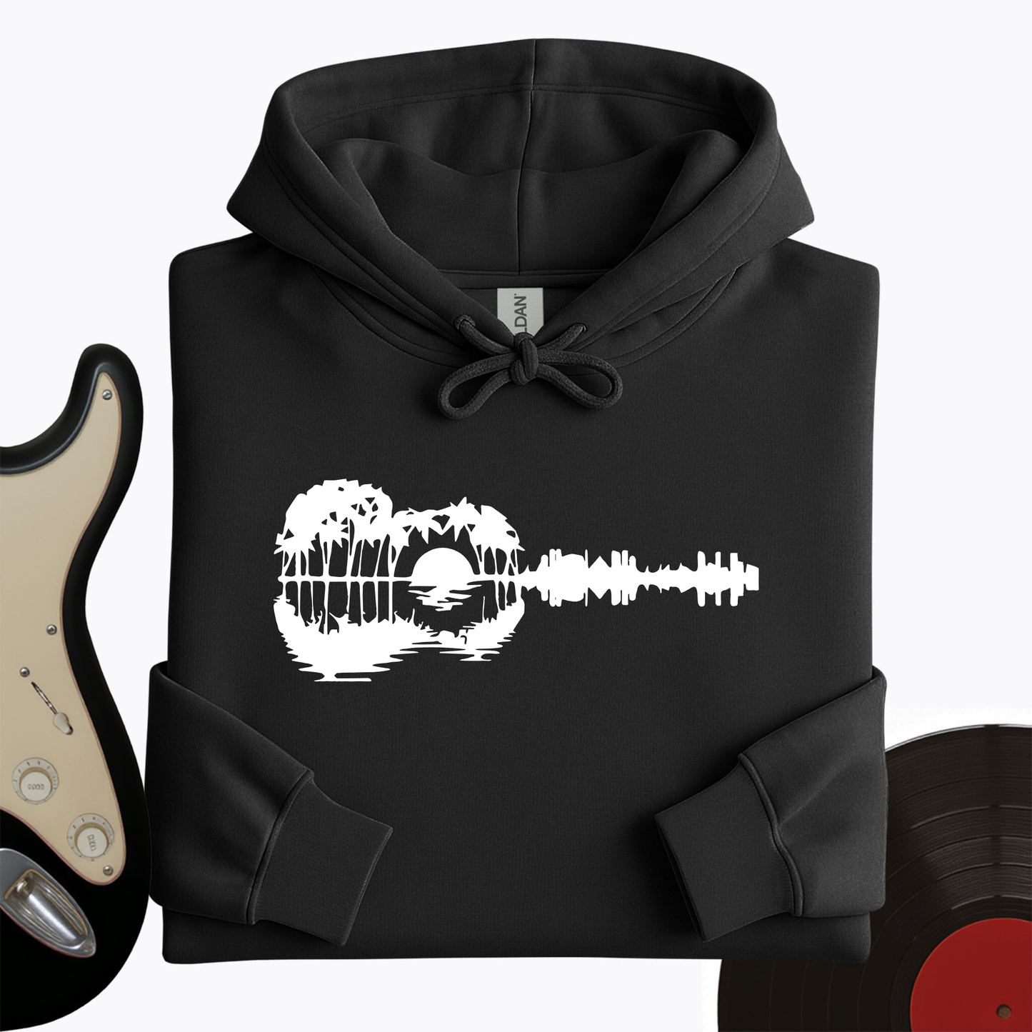Guitar Landscape Hoodie