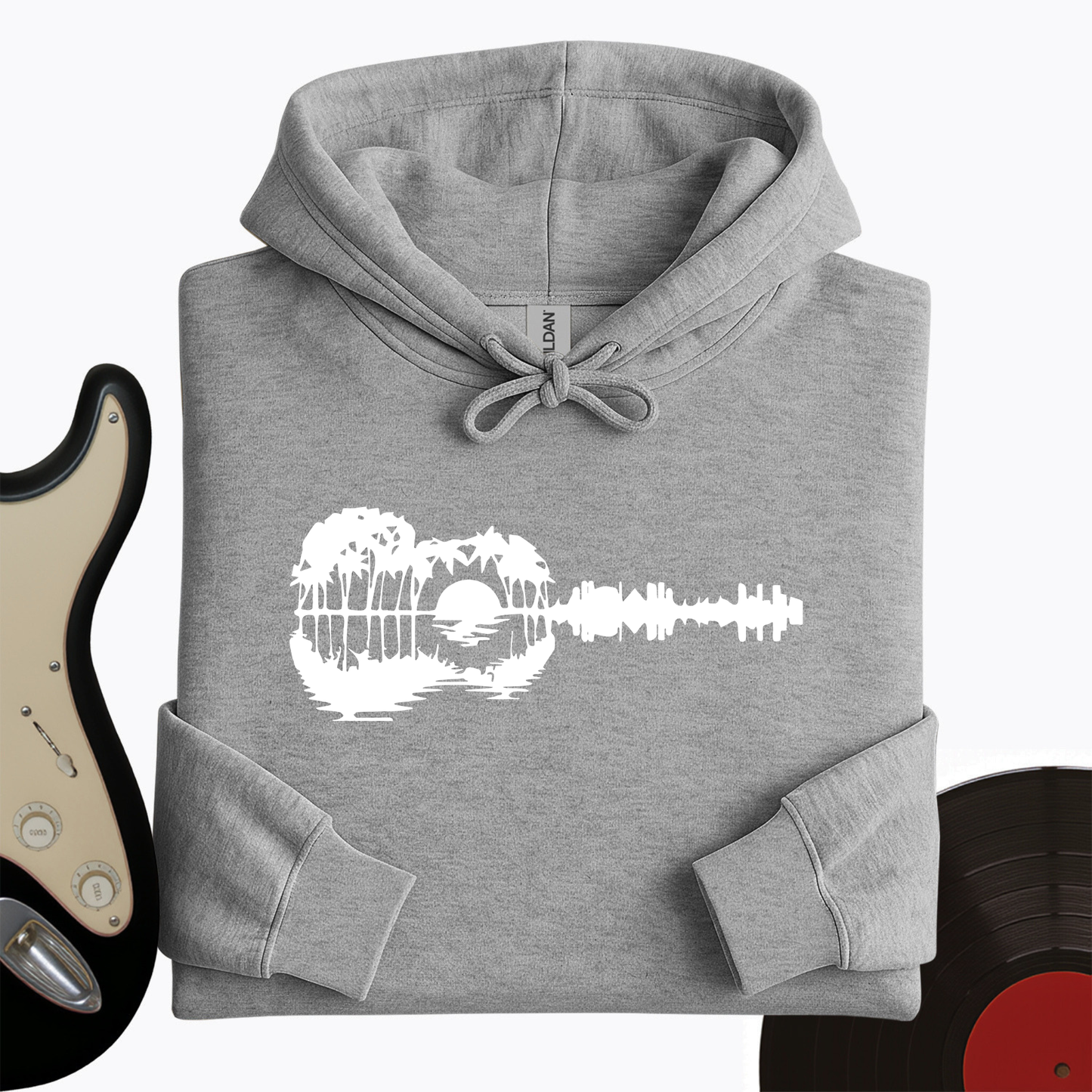 Guitar Landscape Hoodie