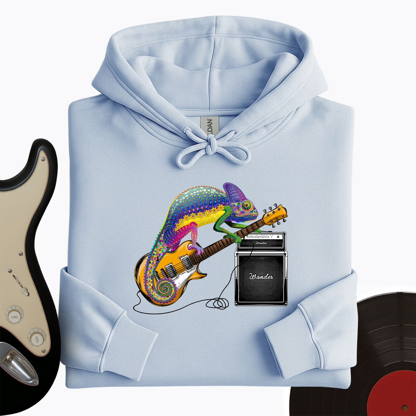 Guitar Lizard Hoodie