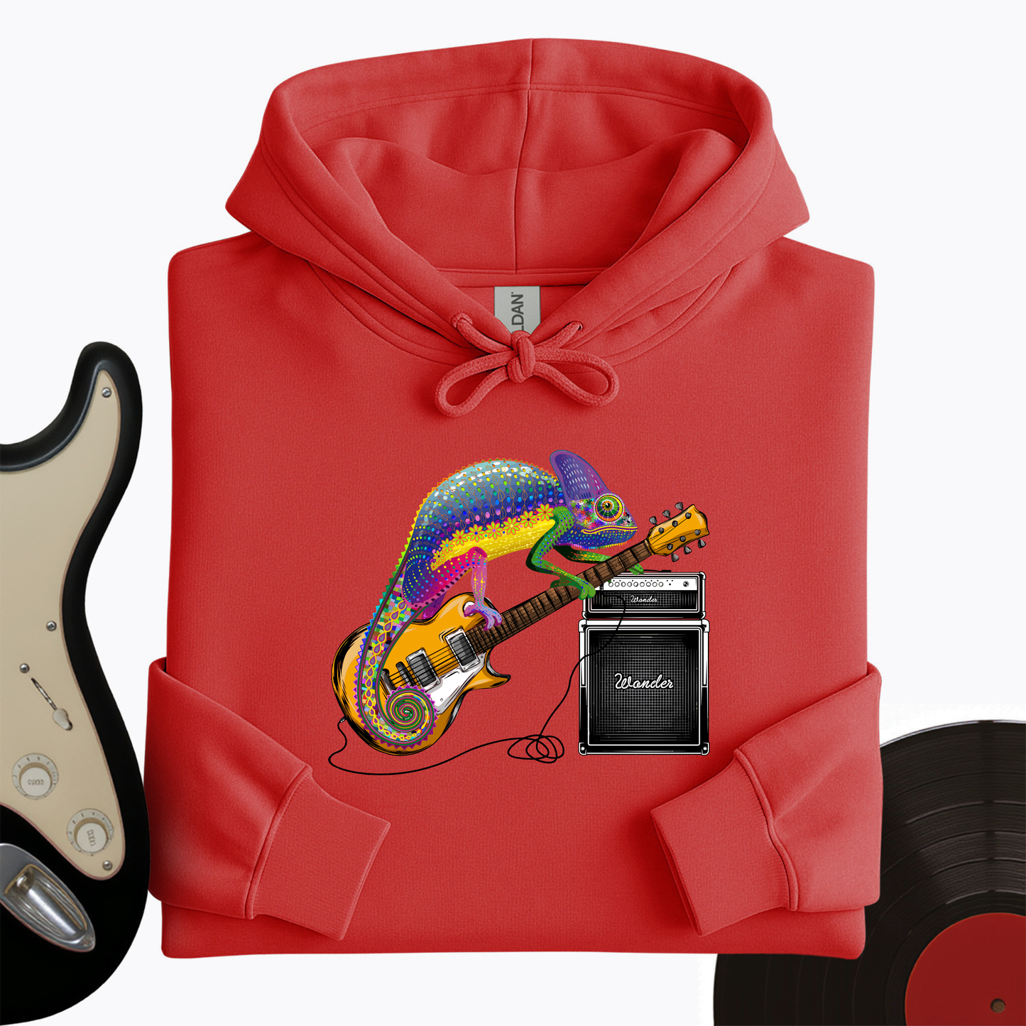 Guitar Lizard Hoodie