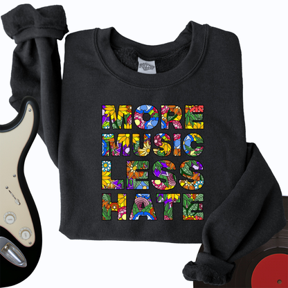 Hippie Make More Music Crewneck