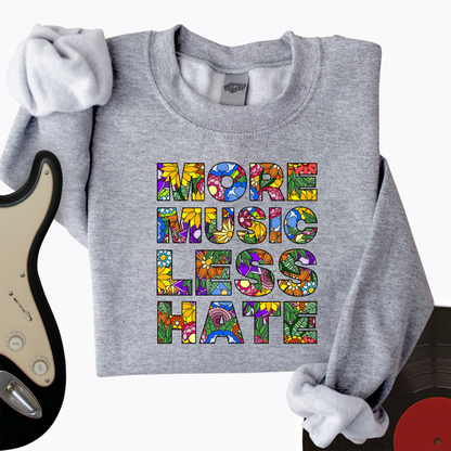 Hippie Make More Music Crewneck