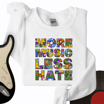 Hippie Make More Music Crewneck