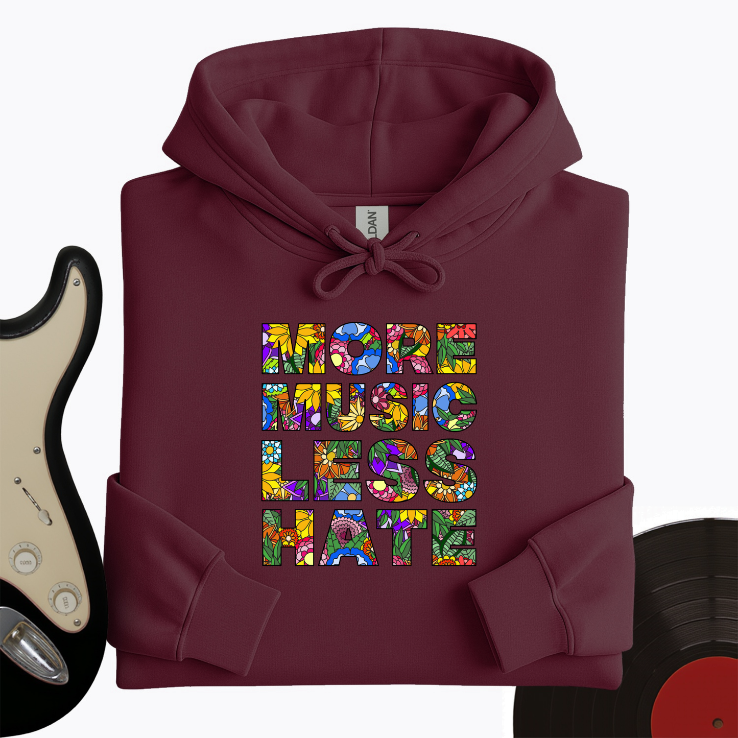 Hippie Make More Music Hoodie