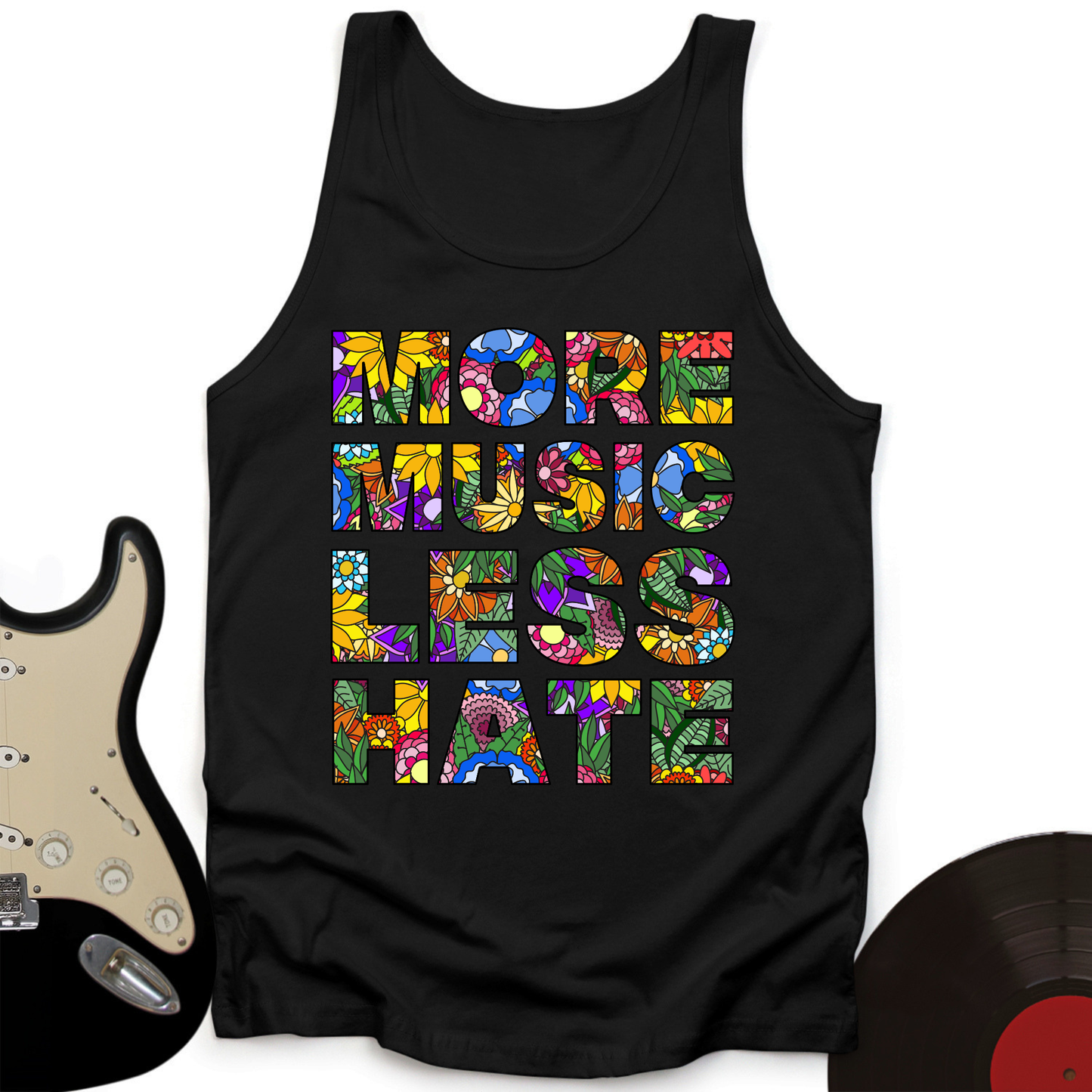 Hippie Make More Music Tank Top