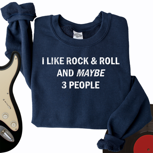 I Like Rock and Roll Crewneck