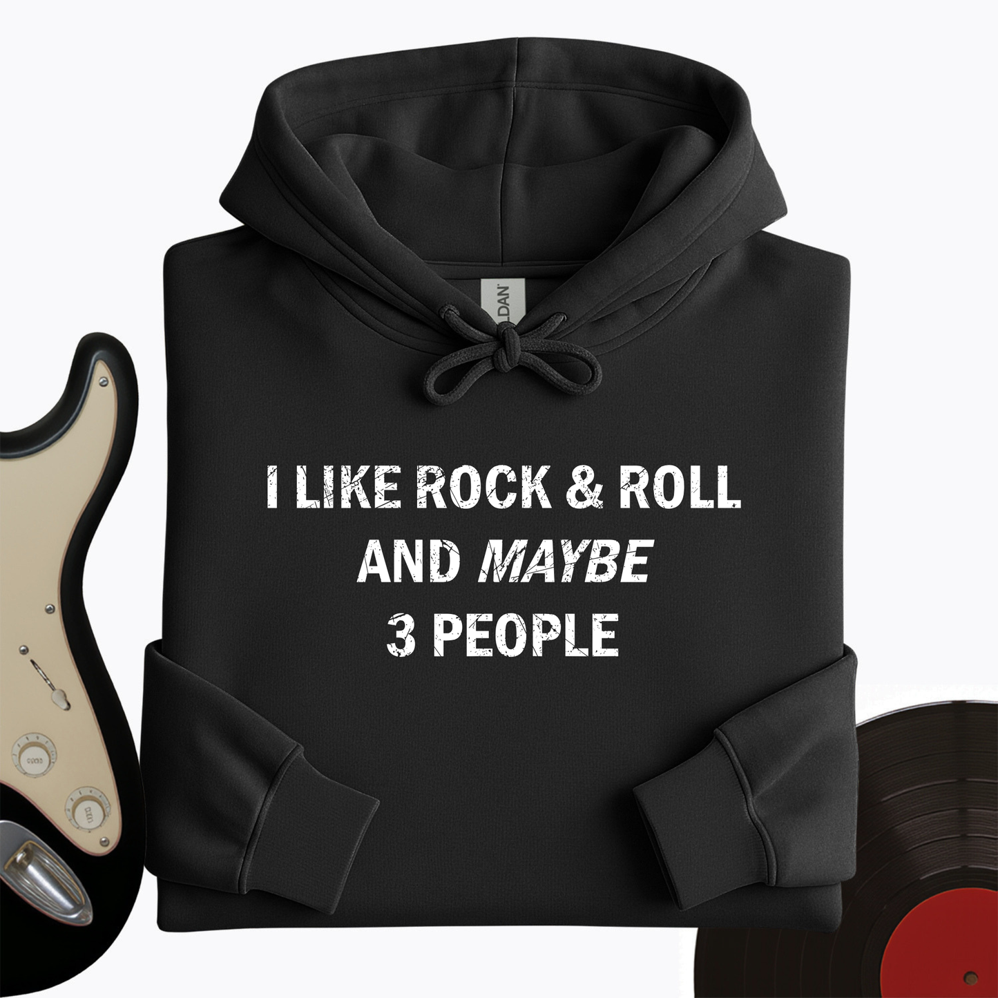 I Like Rock and Roll Hoodie