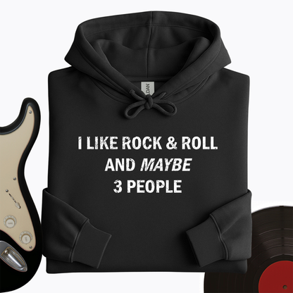 I Like Rock and Roll Hoodie