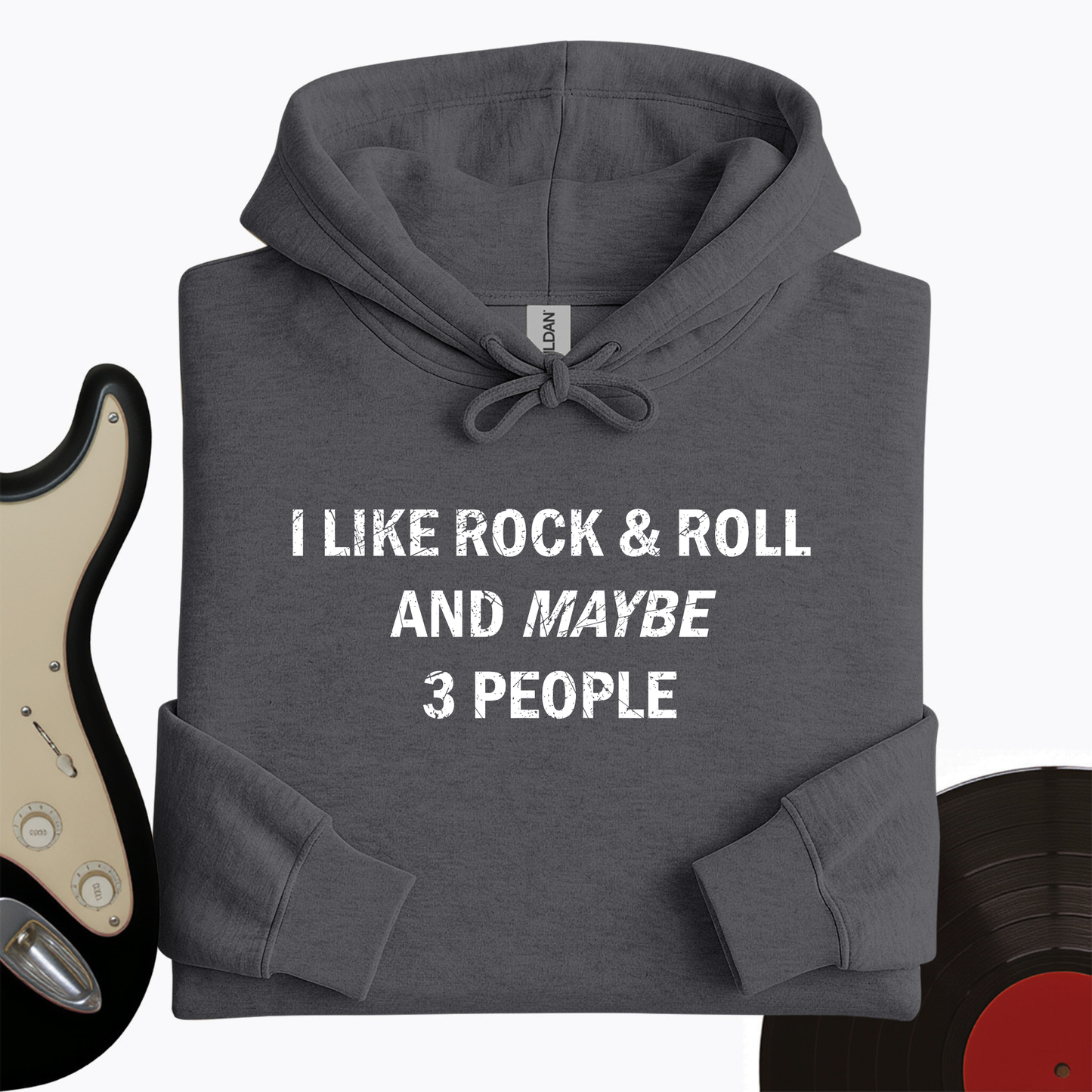 I Like Rock and Roll Hoodie