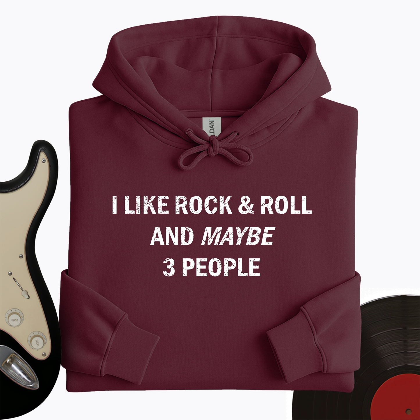 I Like Rock and Roll Hoodie