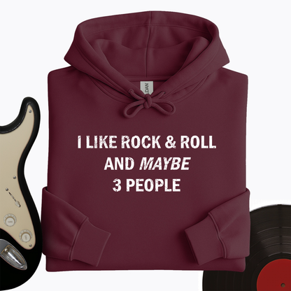 I Like Rock and Roll Hoodie