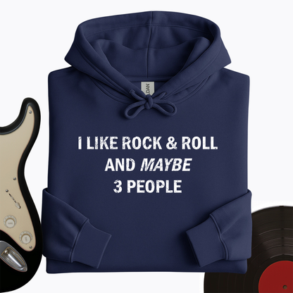 I Like Rock and Roll Hoodie